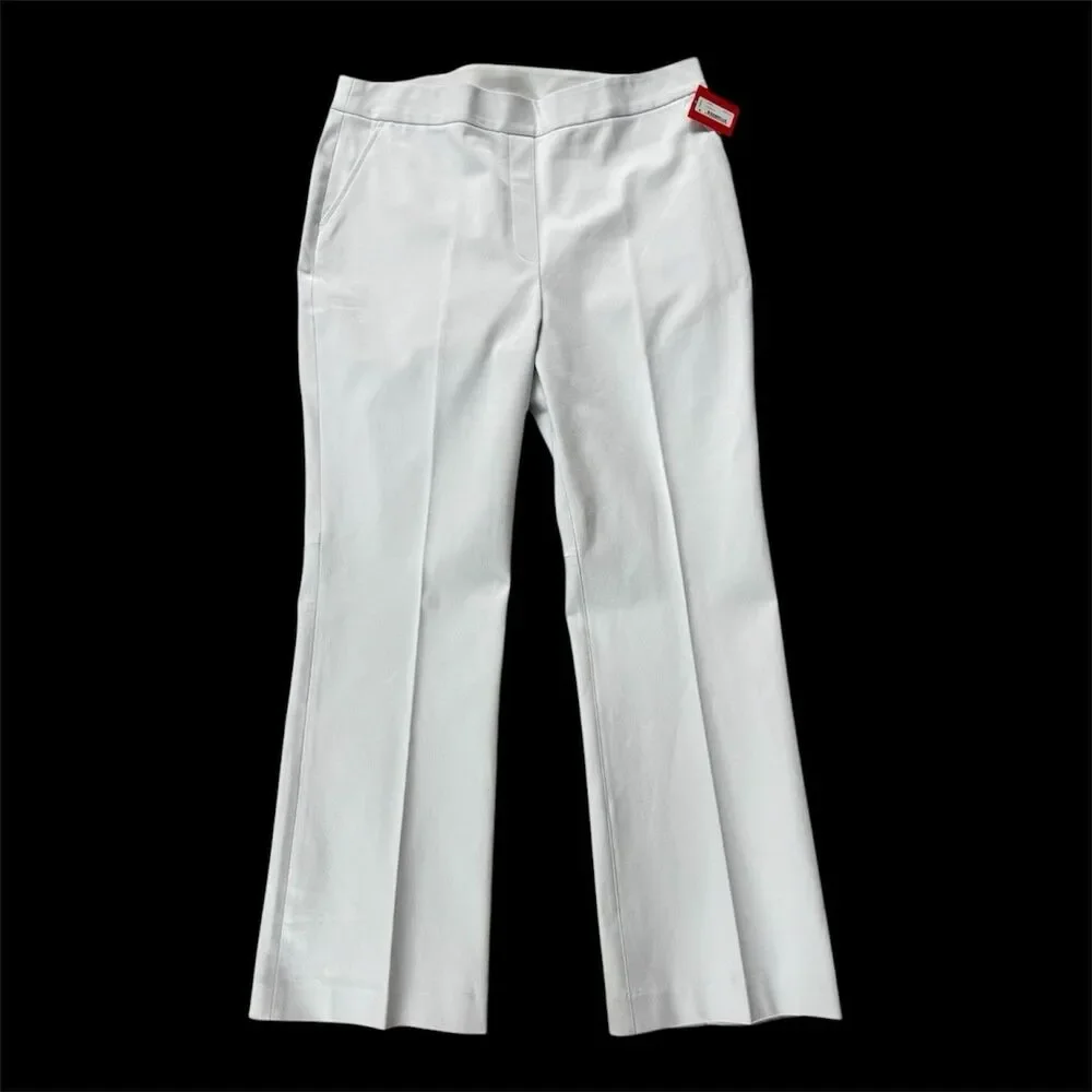 Spanx Womens On-the-Go Kick Flare Pant 20373T Classic White plus size XL Tall